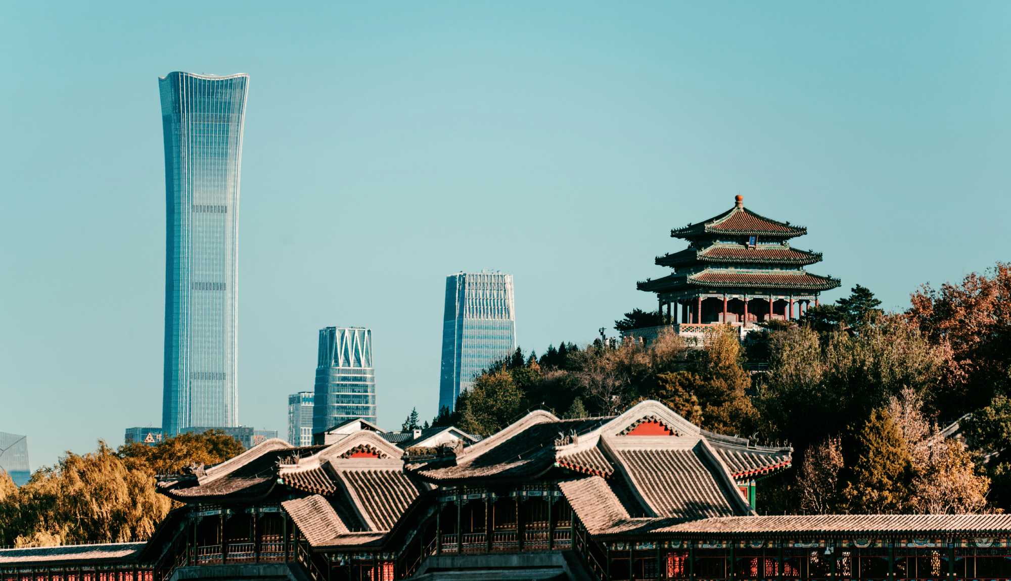 China - Beijing skyline
