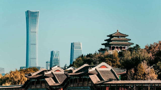 China - Beijing skyline