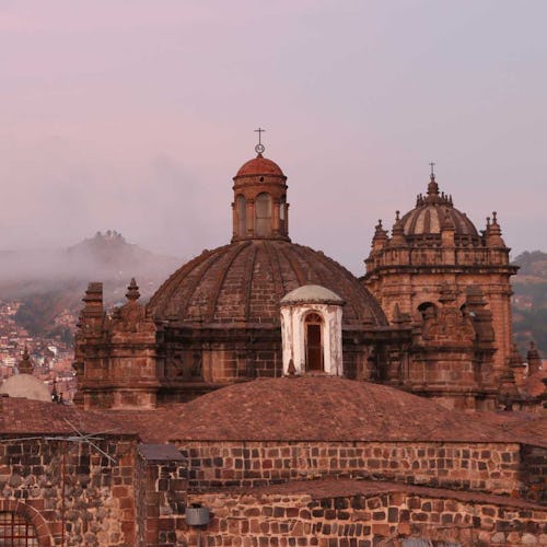 Peru - Cusco morning fog