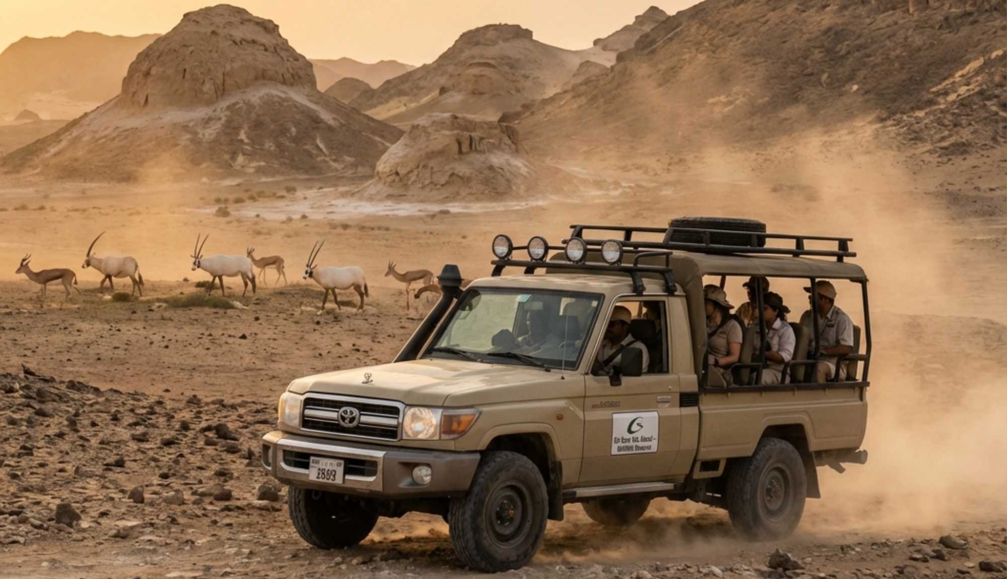 Sir Bani Yas Island UAE - 4x4 safari