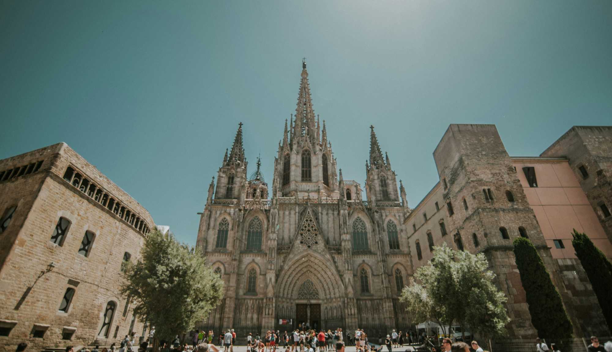 Barcelona, Spain - Cathedral Gothic Quarter