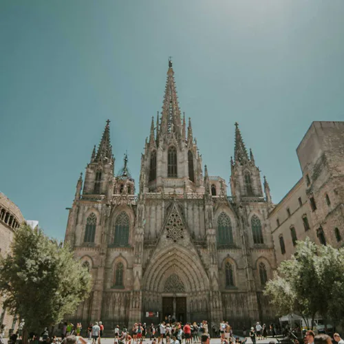Barcelona, Spain - Cathedral Gothic Quarter