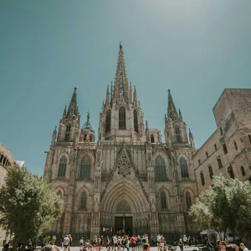 Barcelona, Spain - Cathedral Gothic Quarter