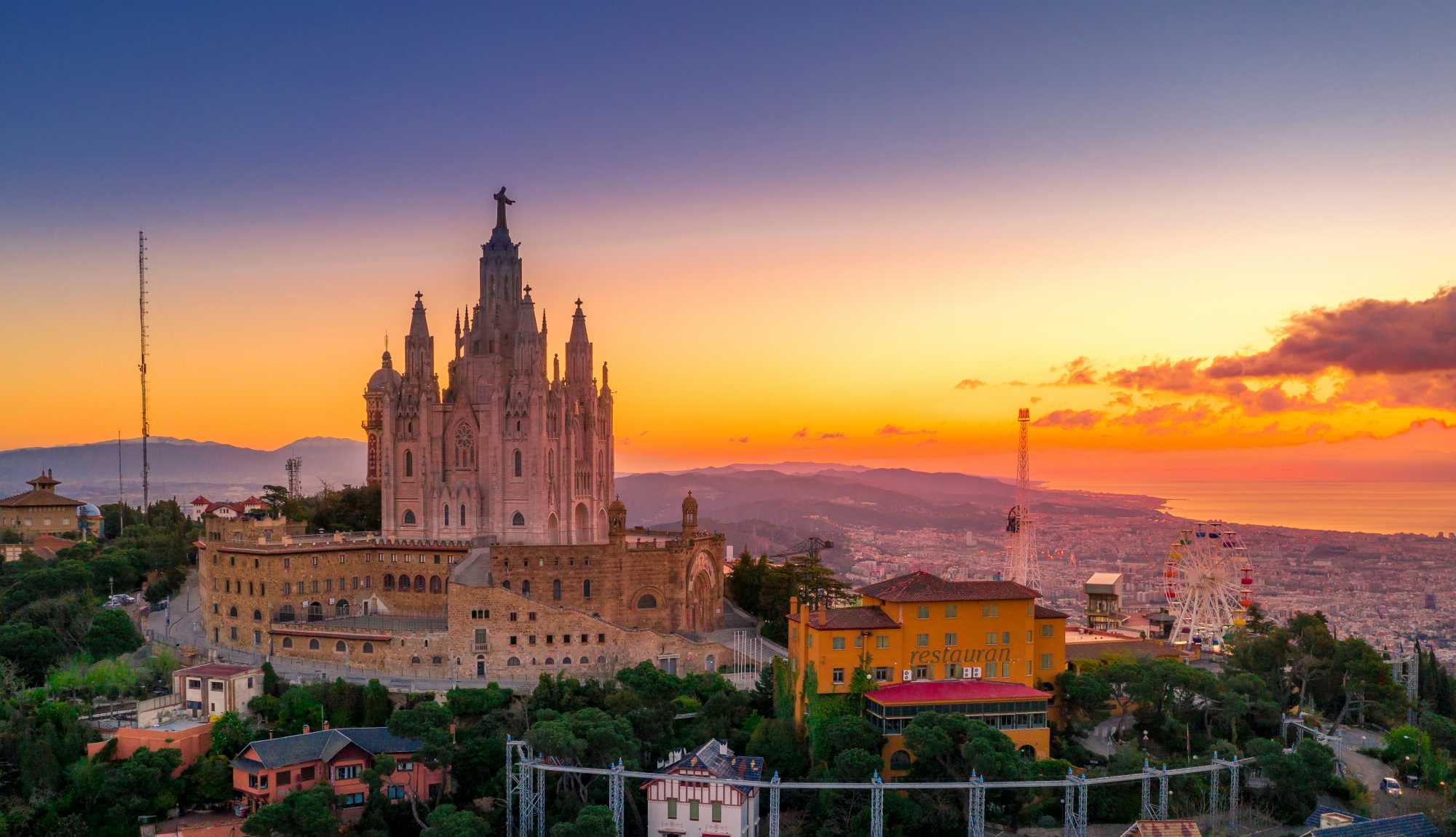 Barcelona, Spain - Temple of the Sacred Heart of Jesus