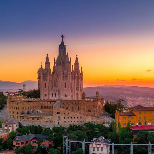 Barcelona, Spain - Temple of the Sacred Heart of Jesus