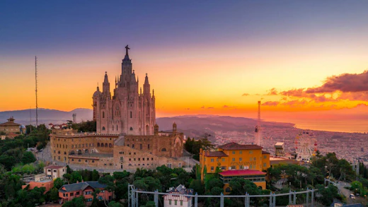 Barcelona, Spain - Temple of the Sacred Heart of Jesus