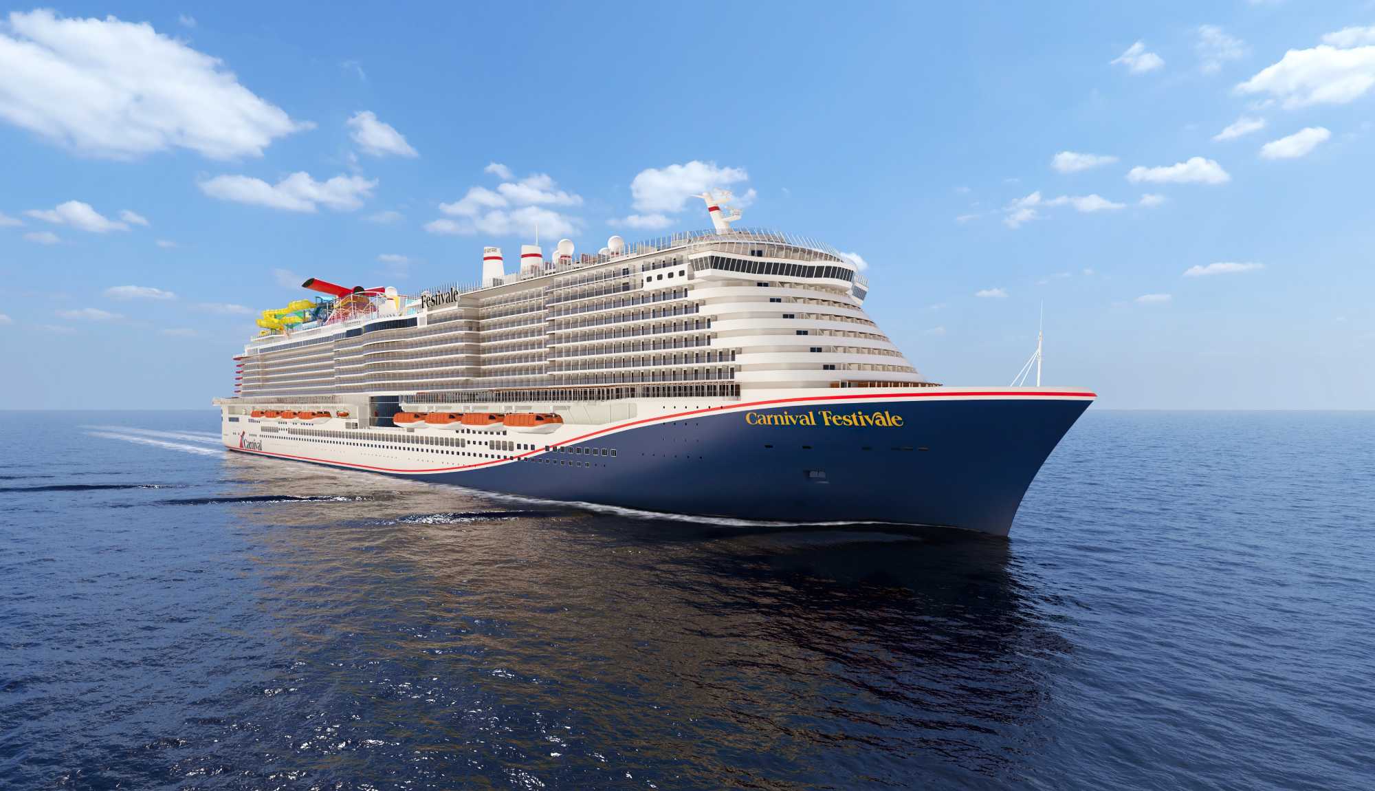 Carnival Cruise Line - Carnival Festivale rendering