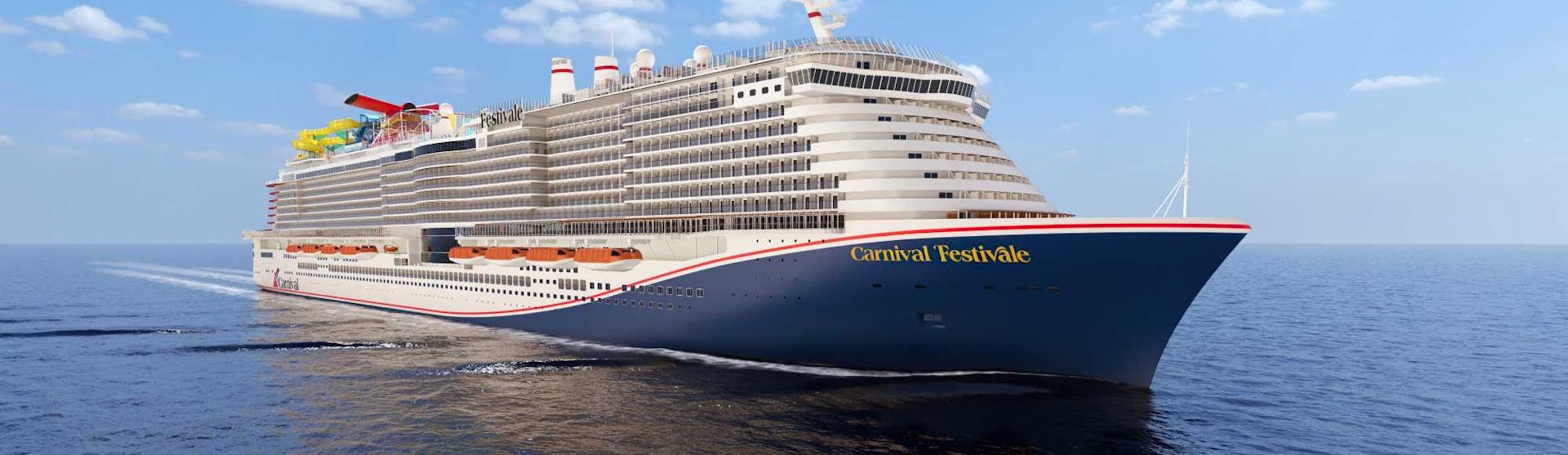 Carnival Cruise Line - Carnival Festivale rendering