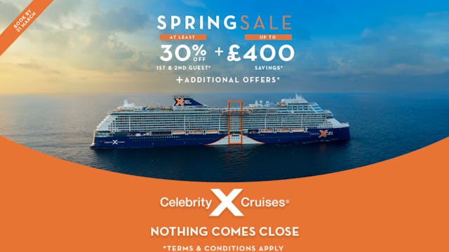 Celebrity Cruises Spring Sale