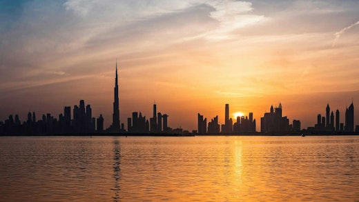Dubai - Skyline at Sunset