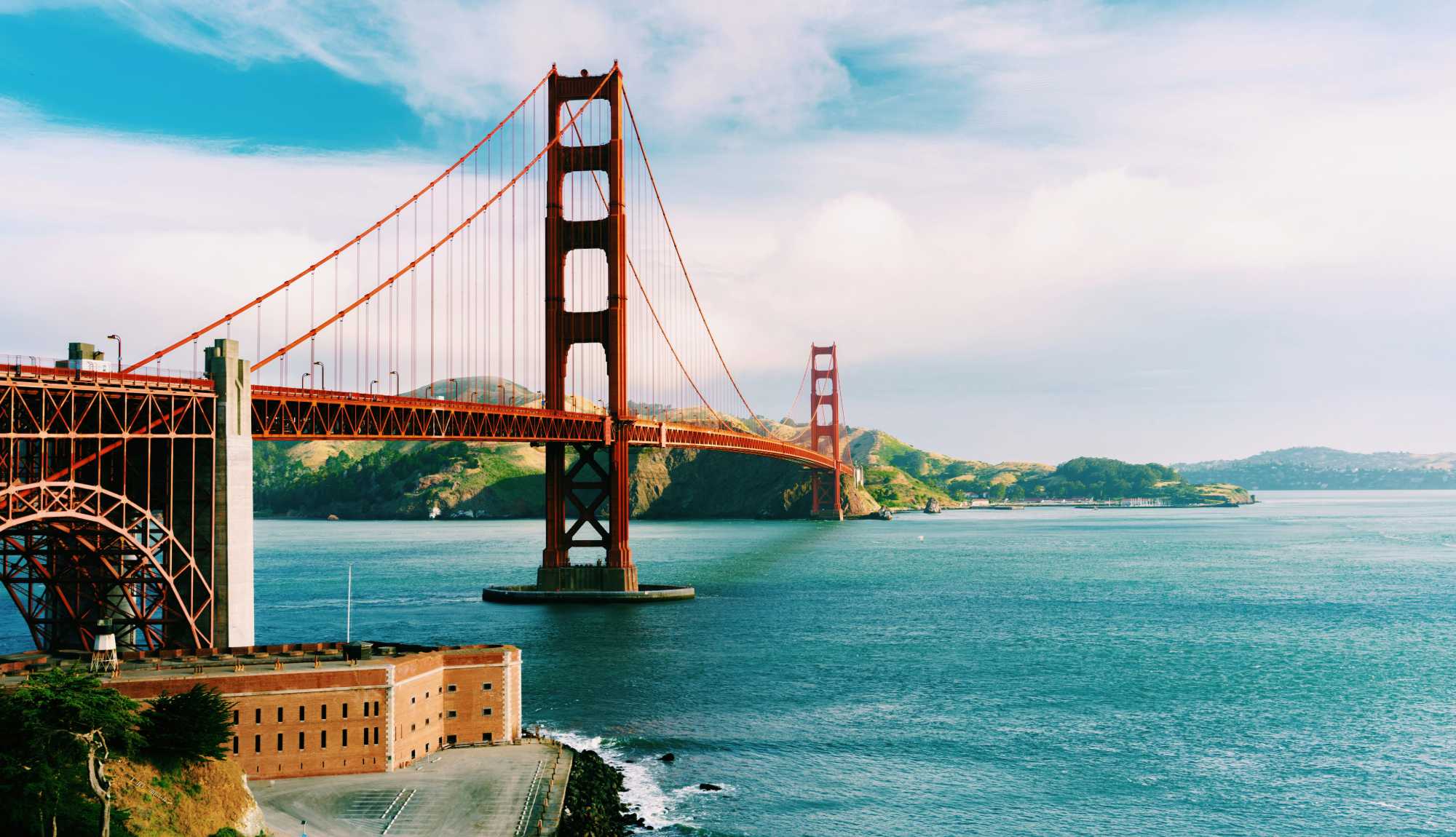 San Francisco - Golden Gate Bridge Side