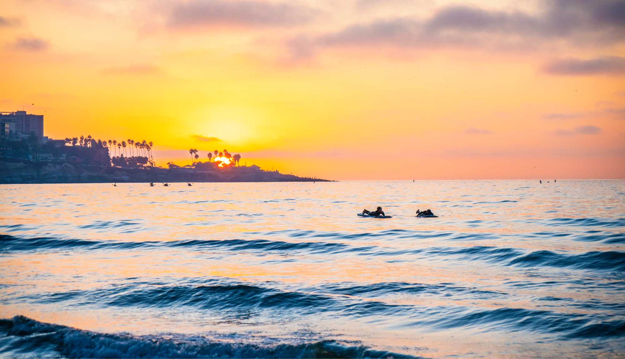 San Diego - Sunset at La Jolla