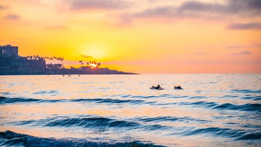 San Diego - Sunset at La Jolla