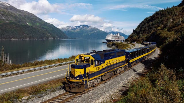 Whittier - Alaska train to Anchorage