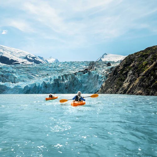 Whittier - Portage Lake and Glacier Alaska