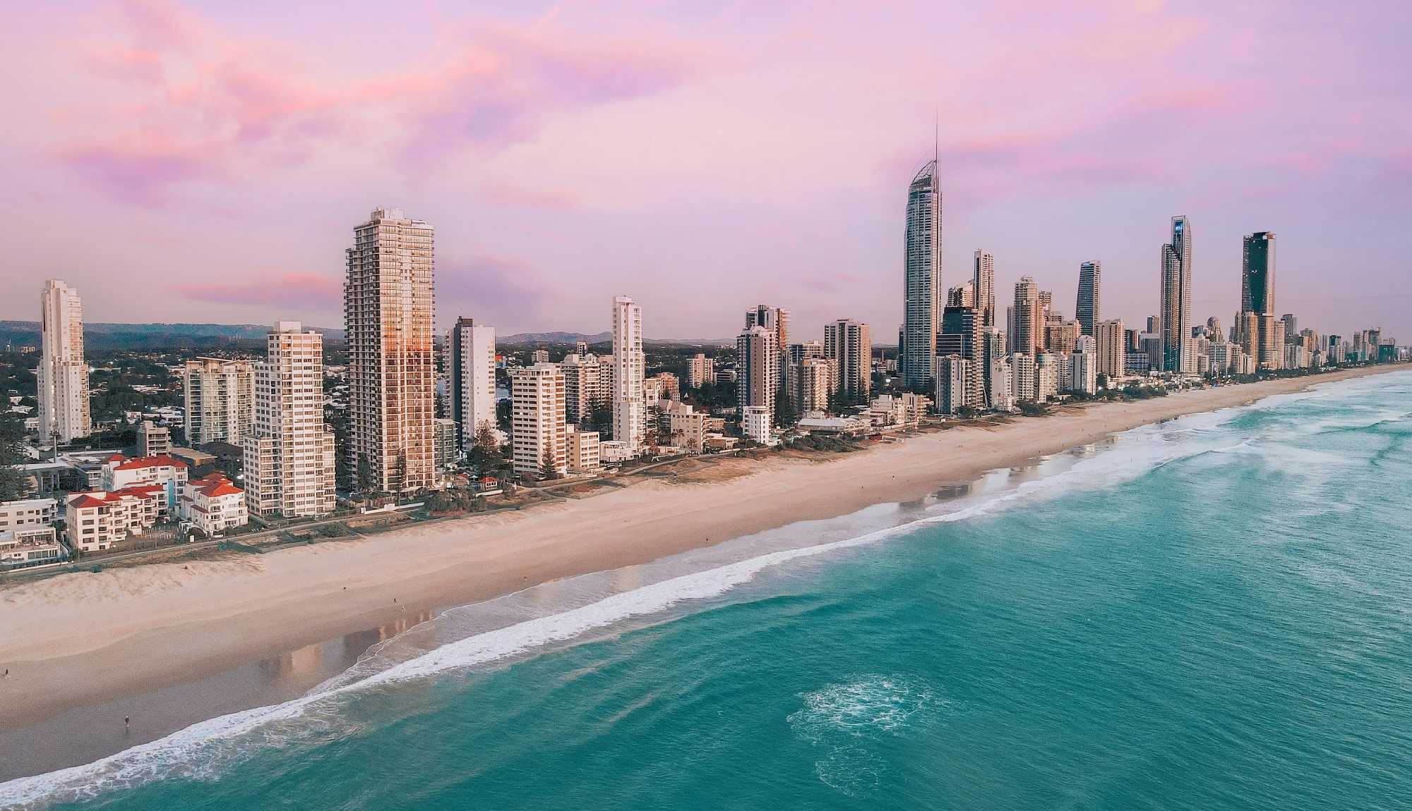 Surfers Paradise Beach, Queensland, Australia