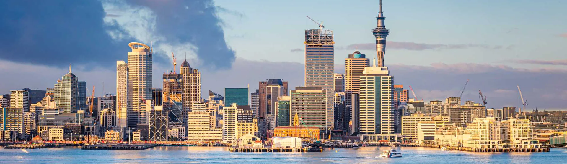 Auckland, New Zealand - Waterfront Skyline
