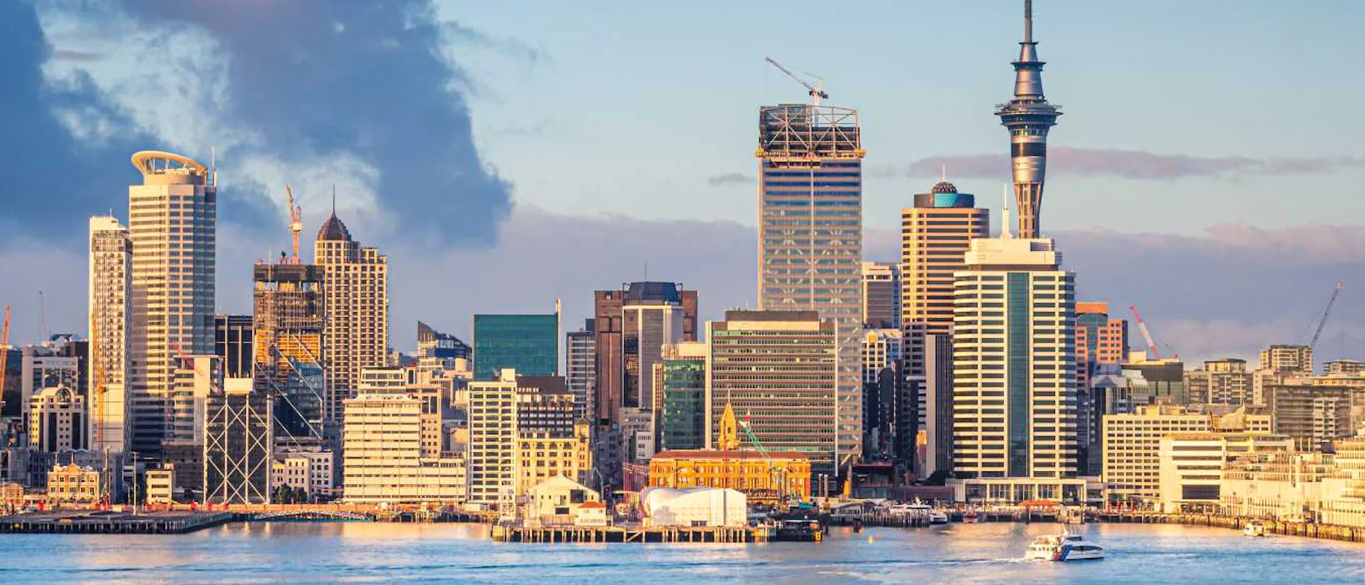 Auckland, New Zealand - Waterfront Skyline
