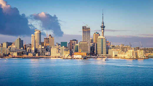 Auckland, New Zealand - Waterfront Skyline