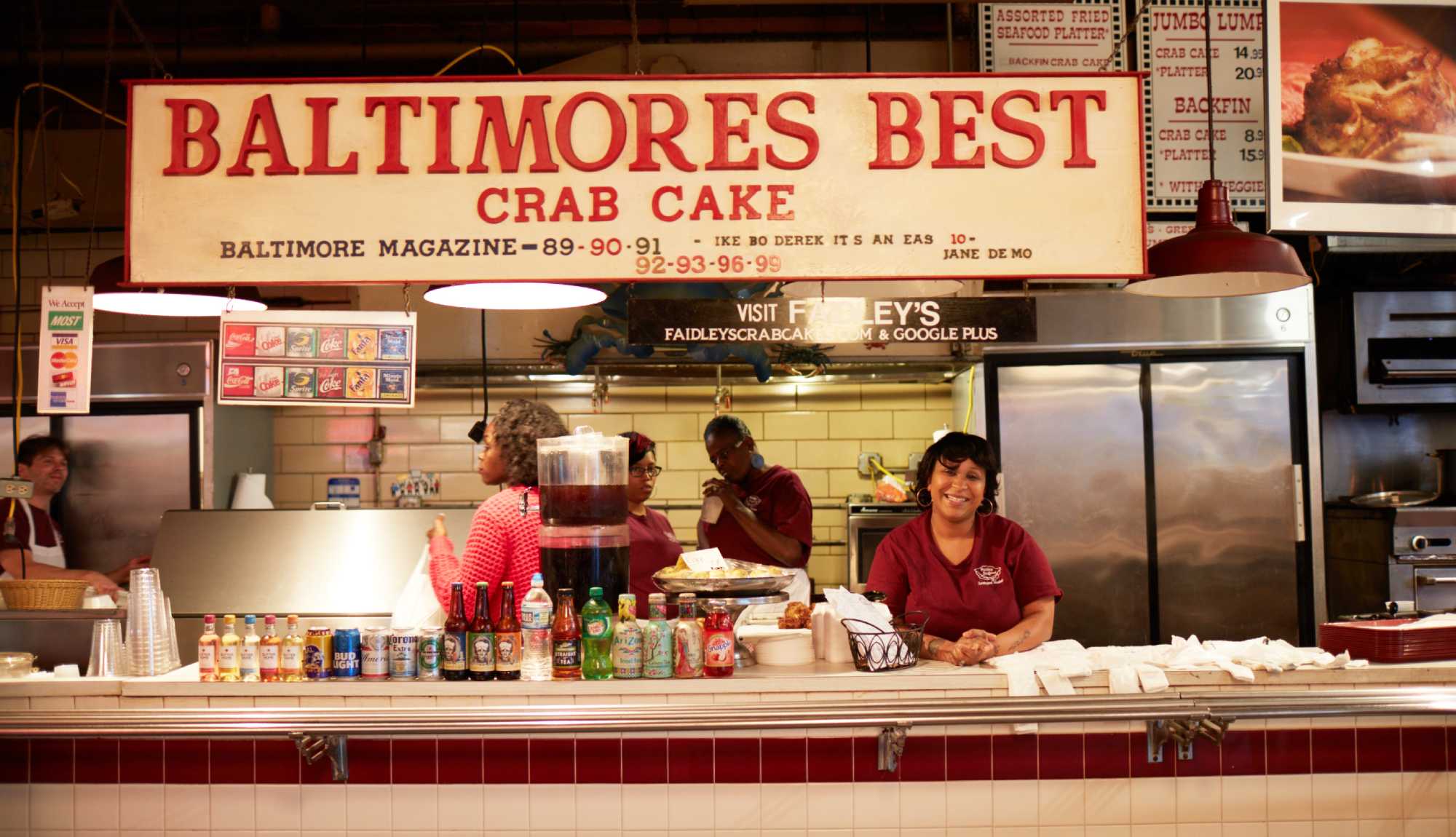 Baltimore - Crab Cakes Faidleys Seafood