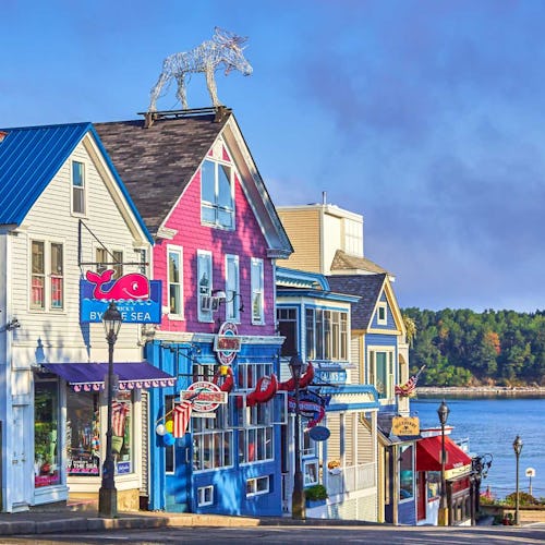Bar Harbour, Maine - Canada New England