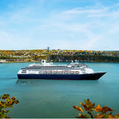 Holland America - Volendam on St Lawrence River