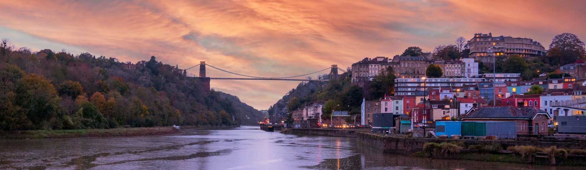 Bristol - Clifton Suspension Bridge Sunset