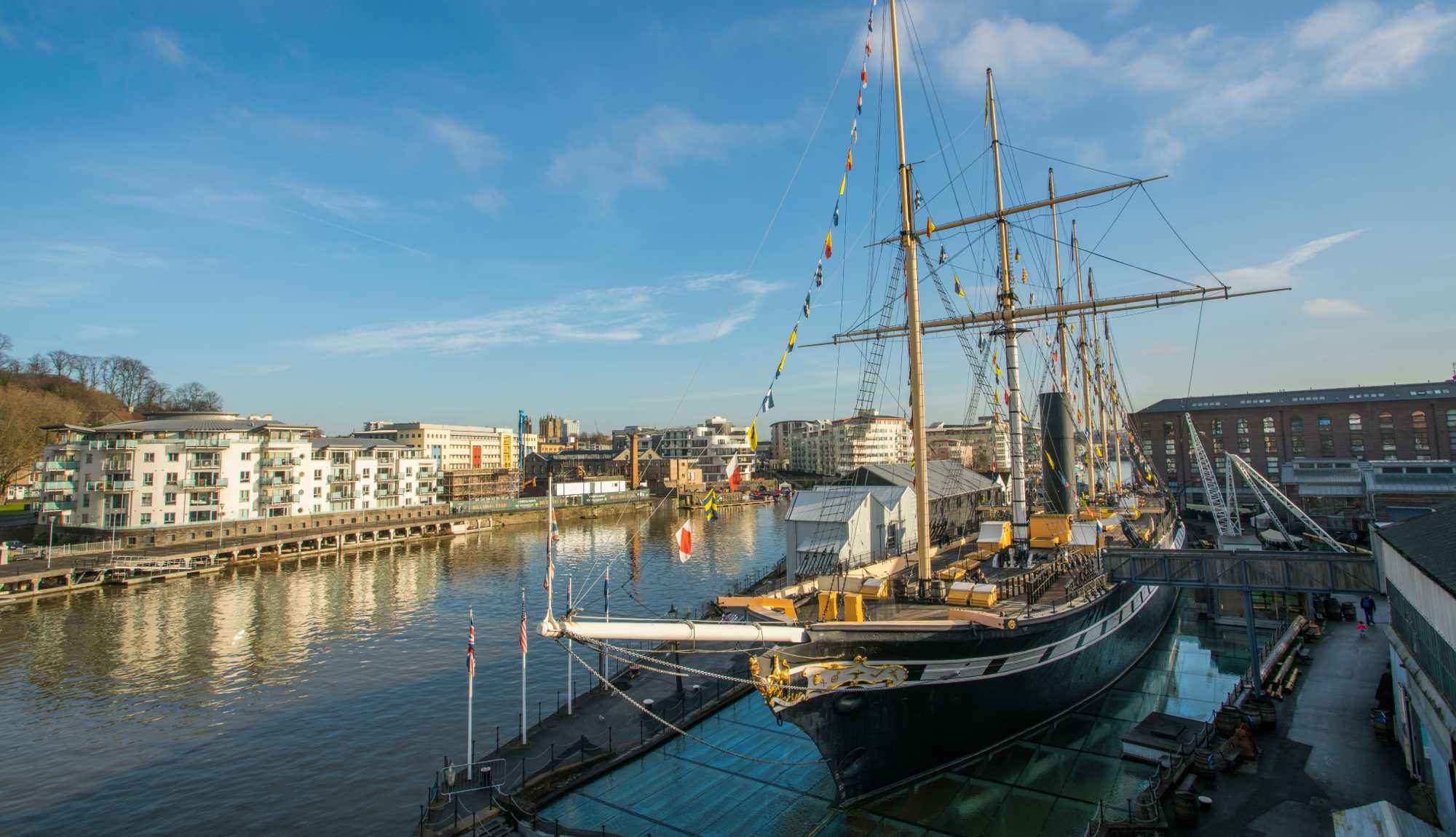 Bristol - Floating Harbour, Brunel designed transatlantic passenger ship