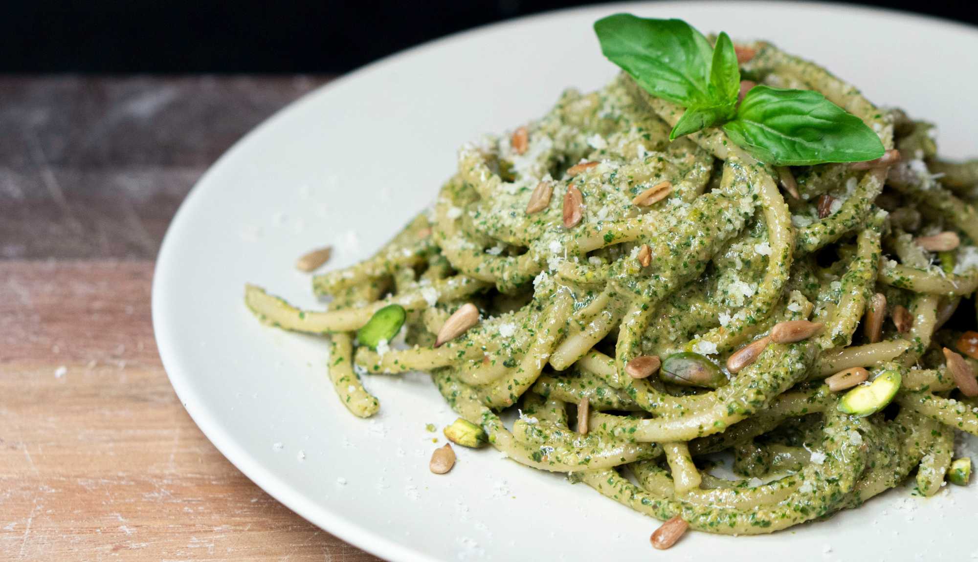 Genoa, Italy - Pesto Pasta