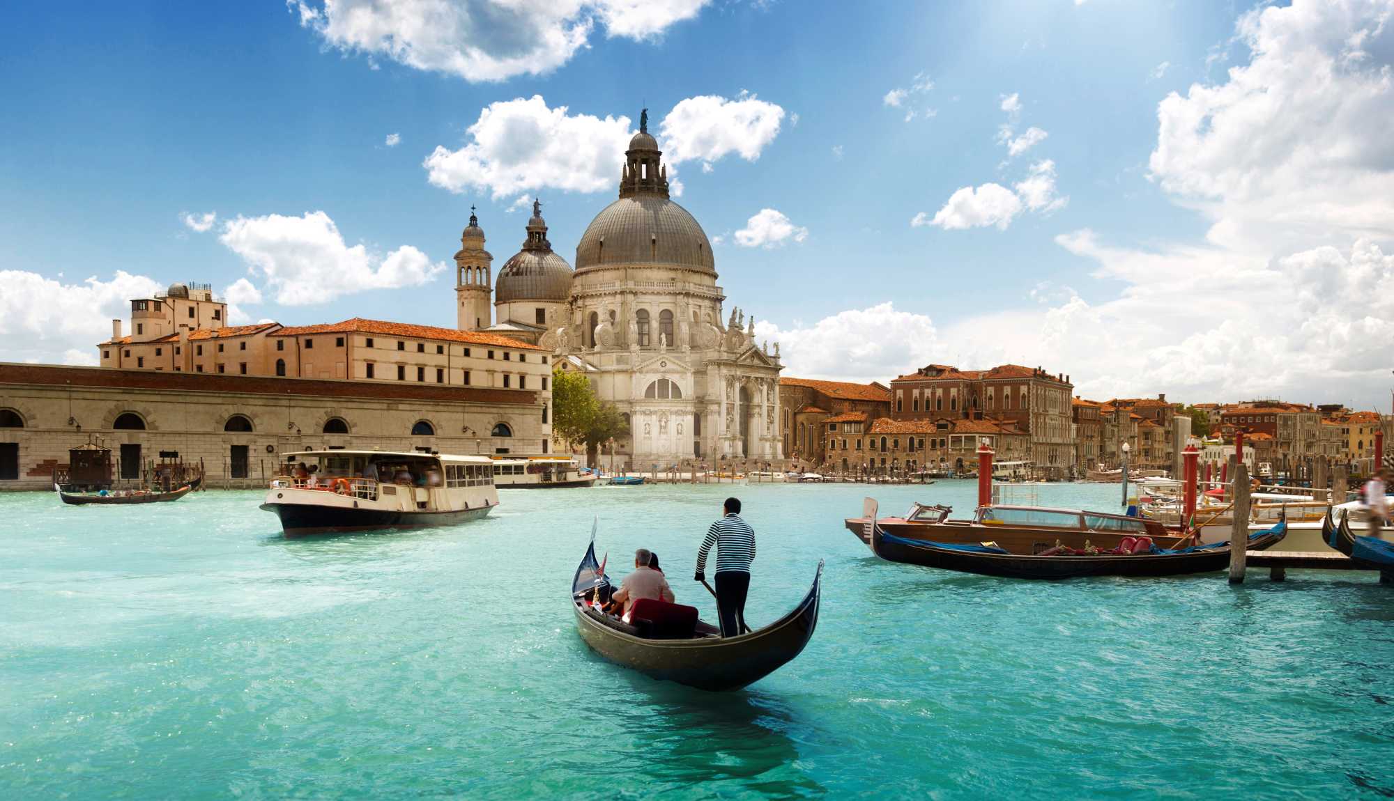 Venice, Italy - View from a Gondola