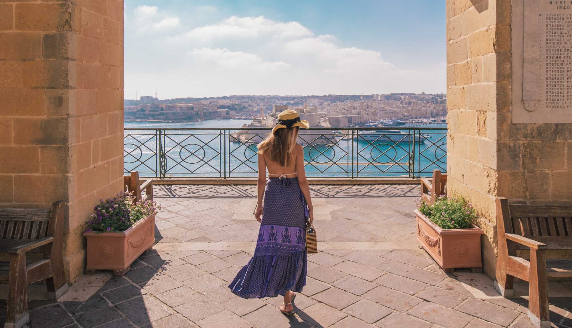 Valletta, Malta - Upper Barrakka Gardens