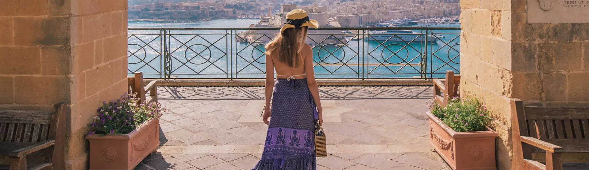 Valletta, Malta - Upper Barrakka Gardens