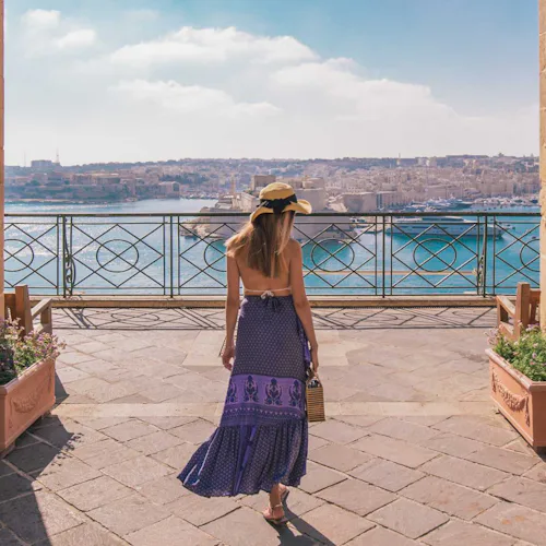 Valletta, Malta - Upper Barrakka Gardens