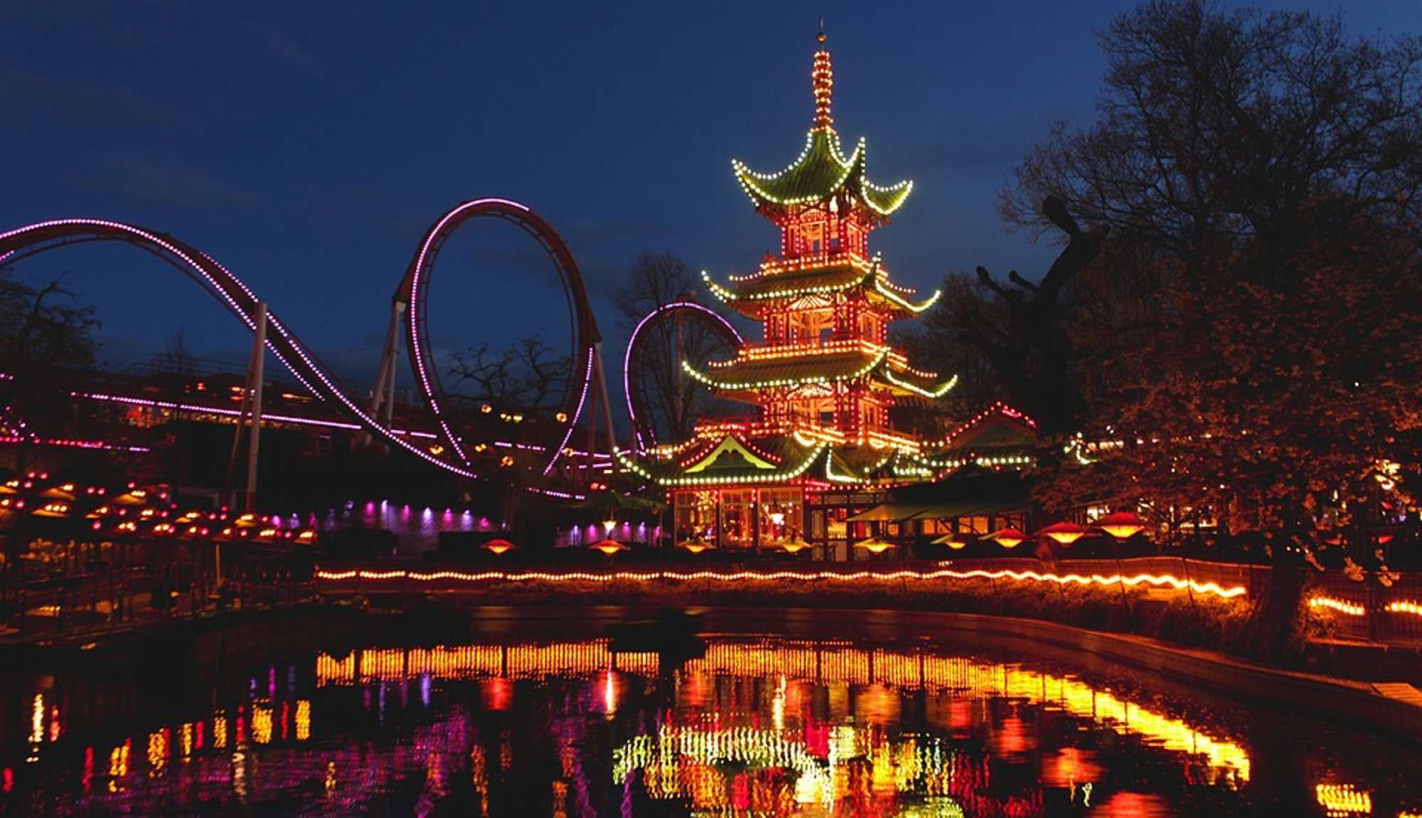 Copenhagen, Denmark - Tivoli Gardens