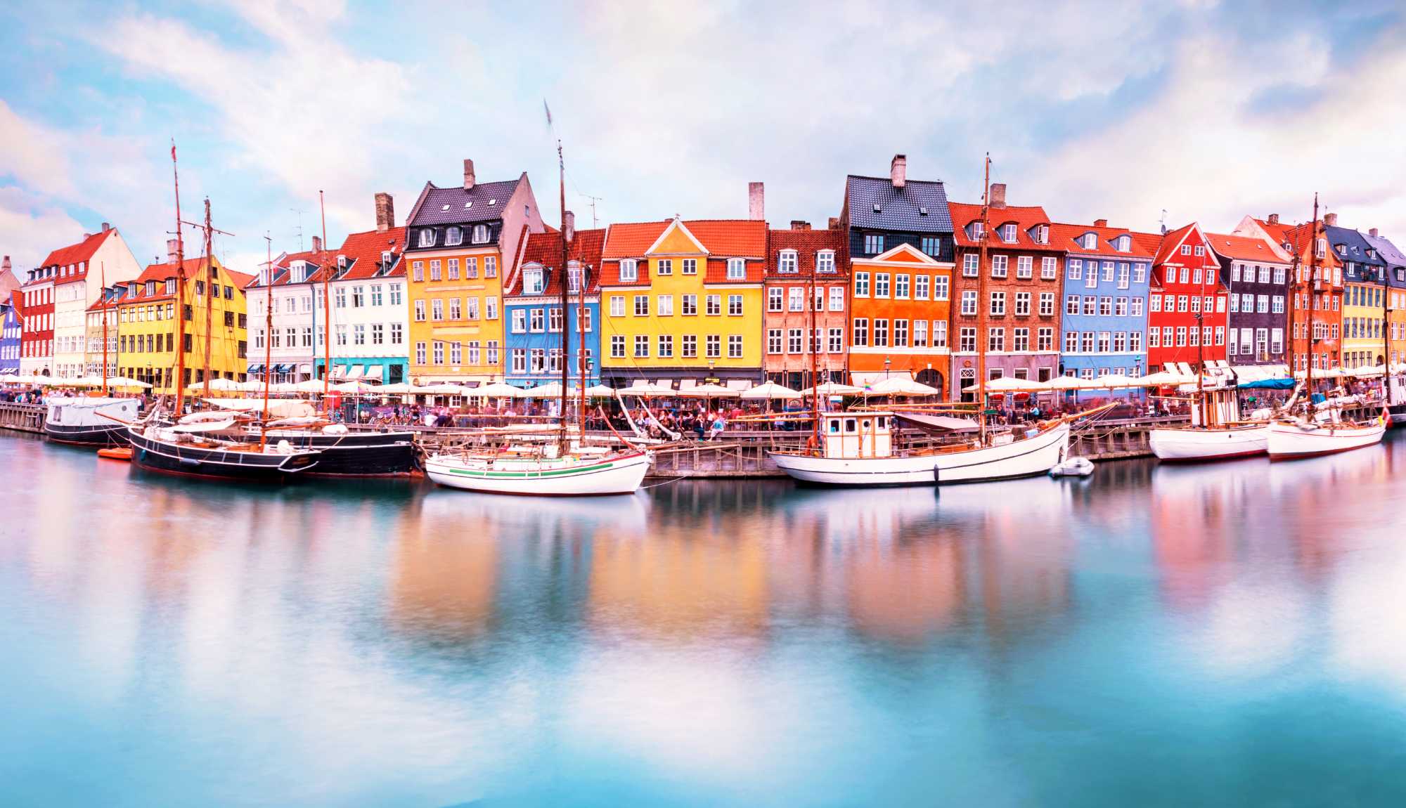 Copenhagen, Denmark - Nyhavn Harbour