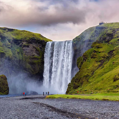 Reykjavik, Iceland - Skogafoss Waterfall