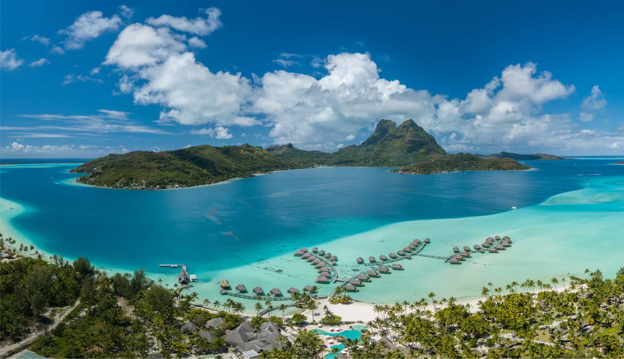 Tahiti, French Polynesia - Bora Bora Blue Lagoon