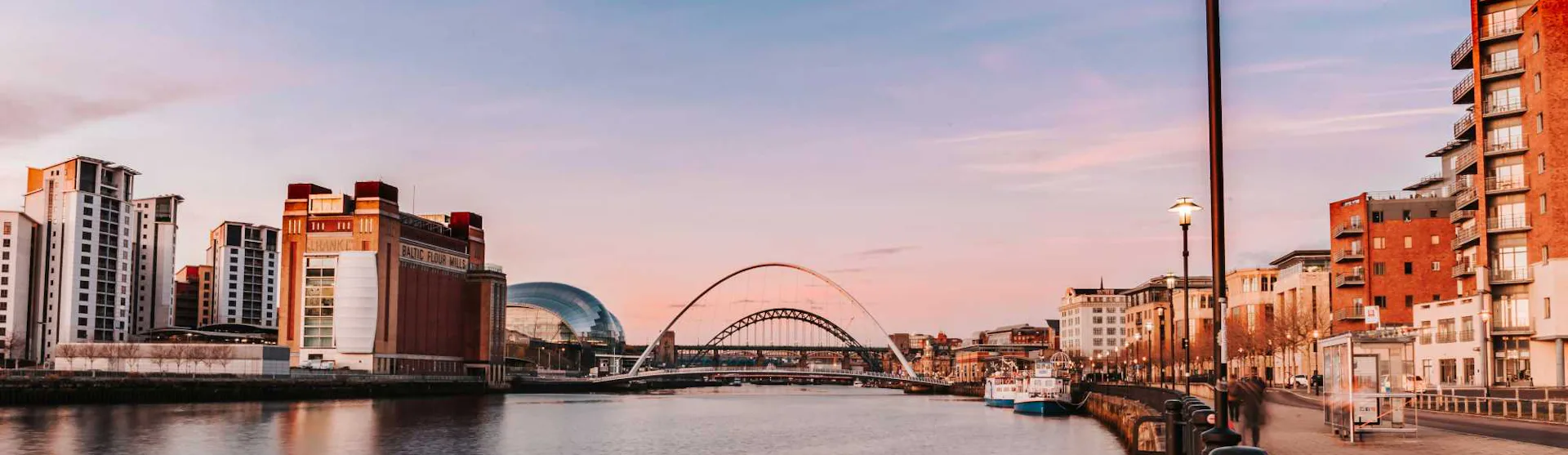 Newcastle Upon Tyne waterfront