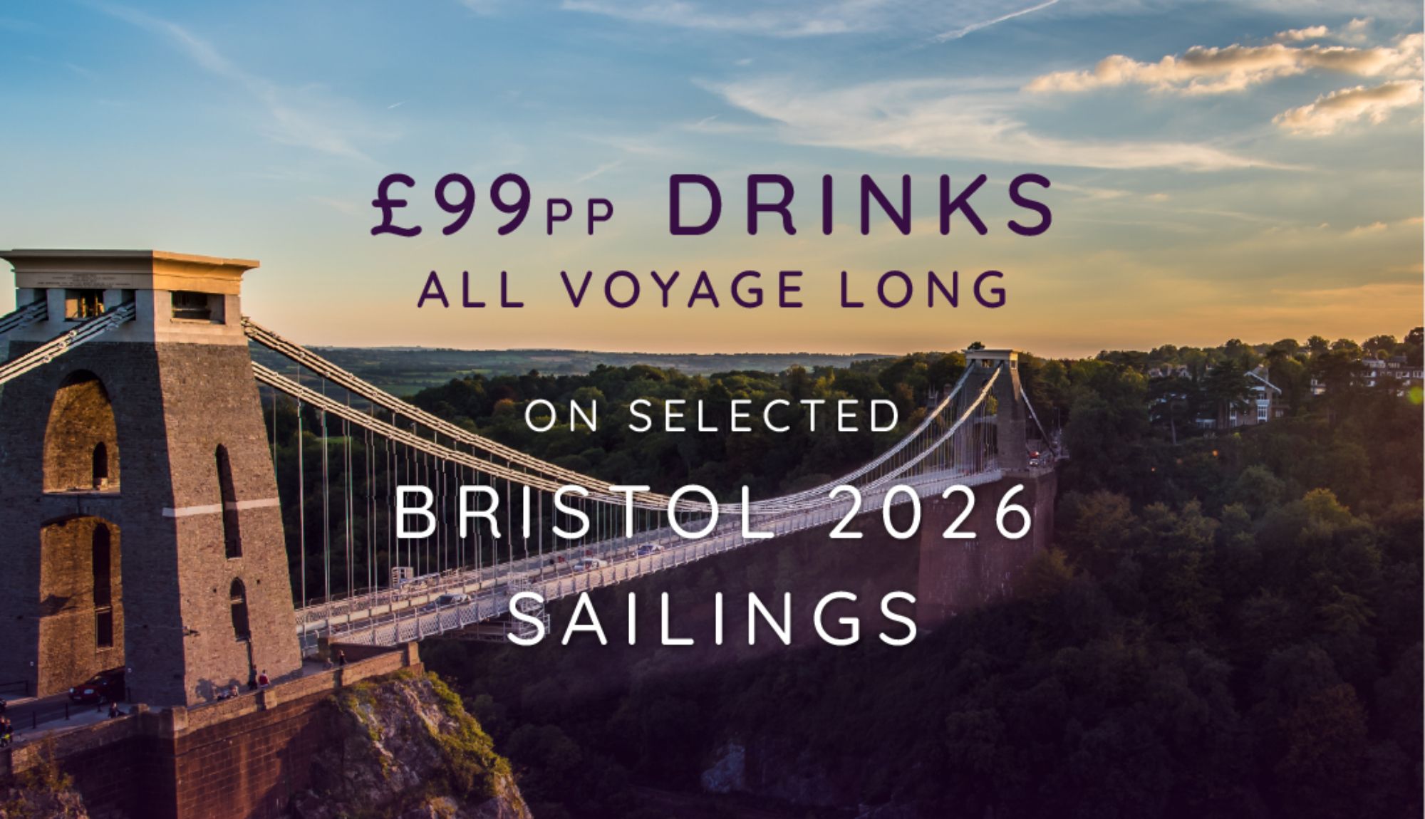 Ambassador £99pp drinks