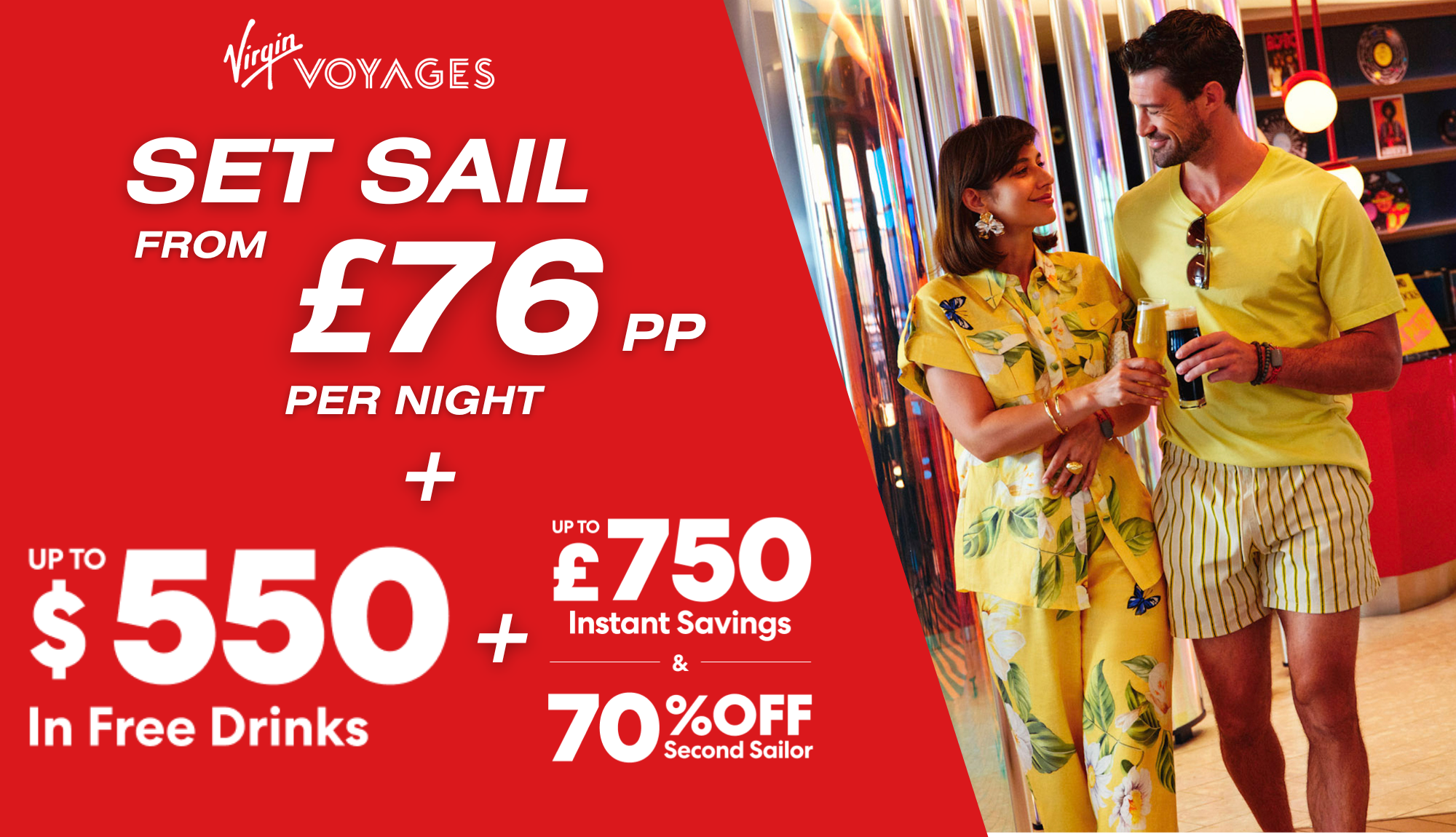 Virgin April Flash Sale