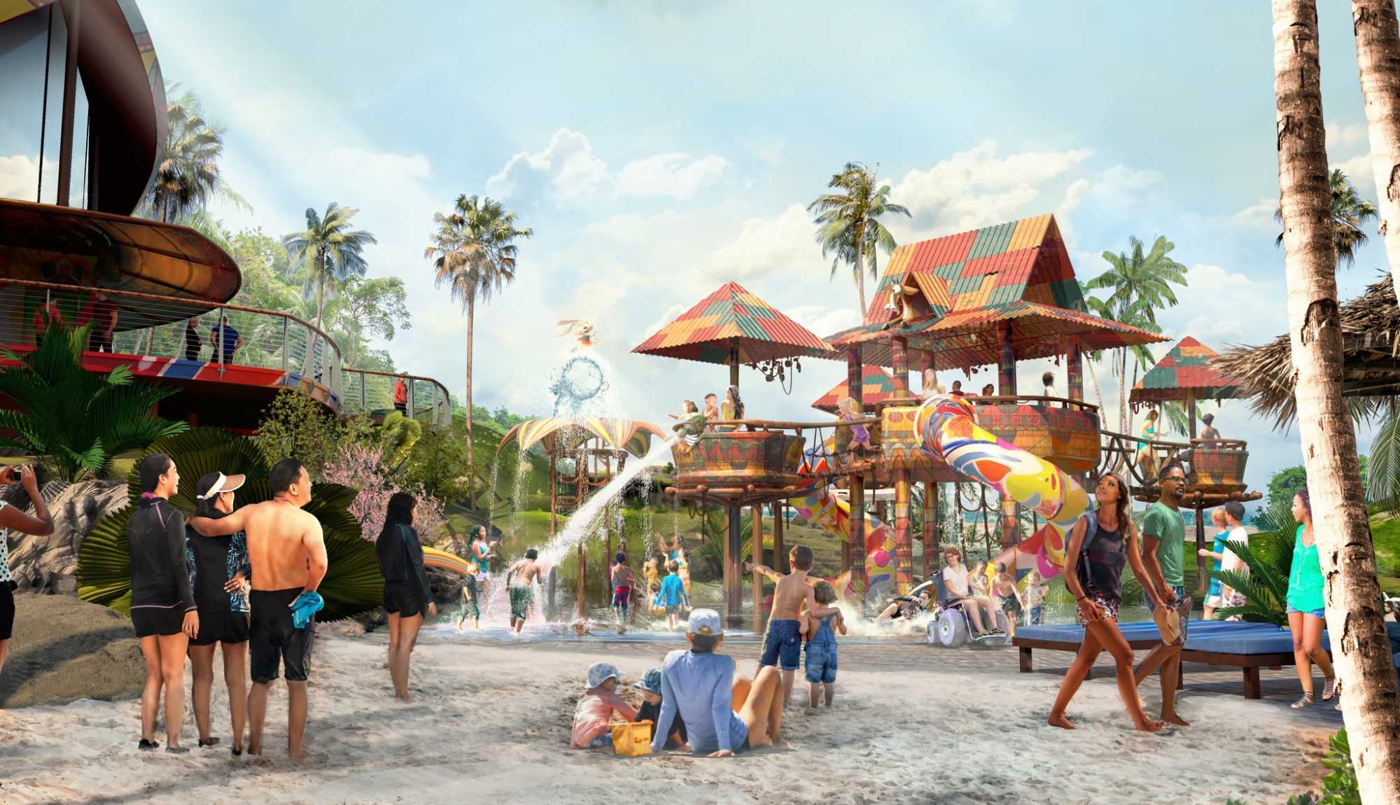 Disney Lookout Cay at Lighthouse Point - Family Spalsh zone