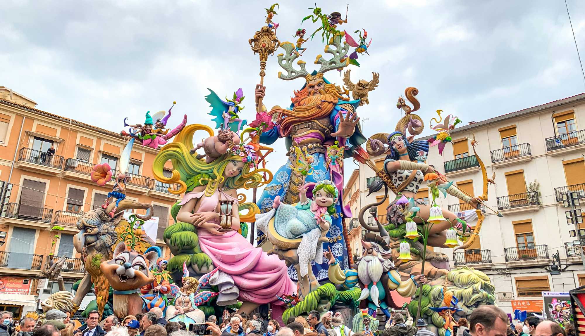 Valencia, Spain - Las Fallas Festival