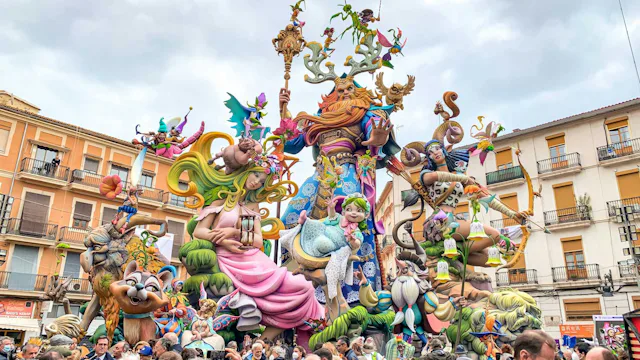 Valencia, Spain - Las Fallas Festival