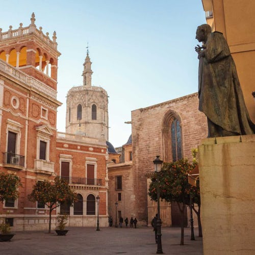 Valencia, Spain - Valencia Cathedral and Palace of the Archbishop of Valencia