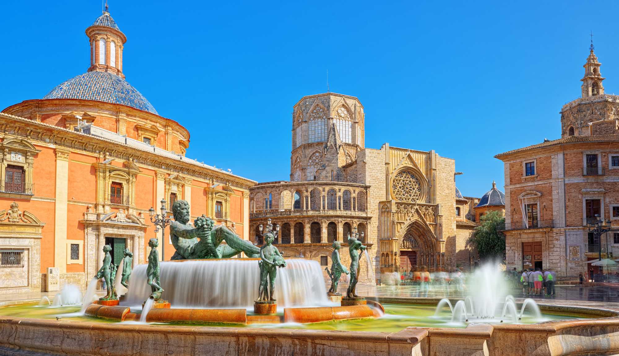 Valencia, Spain - Plaça de la Mare de Déu