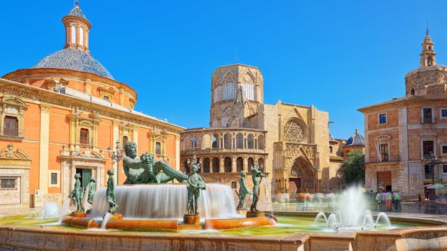 Valencia, Spain - Plaça de la Mare de Déu