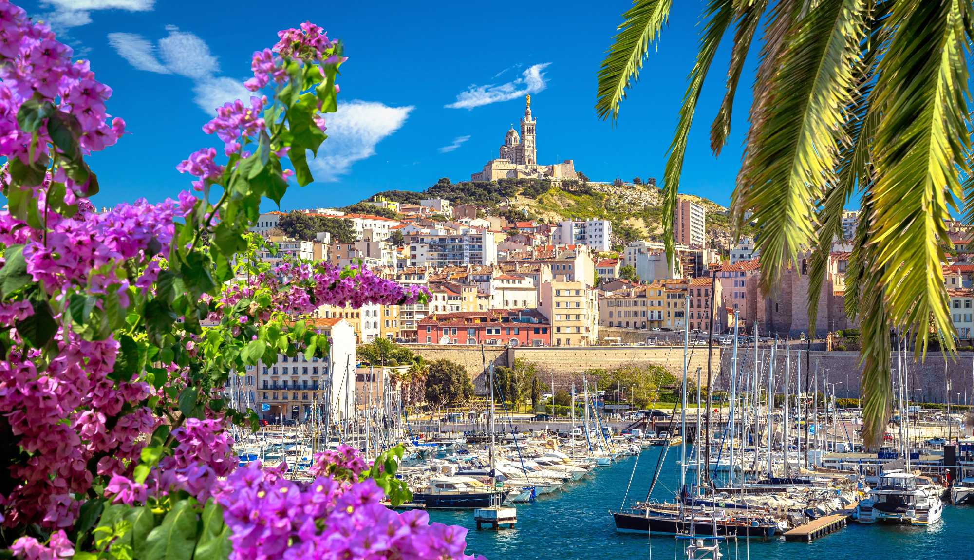Marseille, France - Old Port (Vieux-Port)