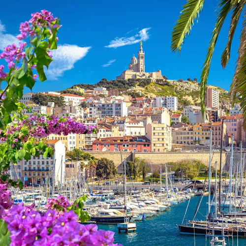 Marseille, France - Old Port (Vieux-Port)