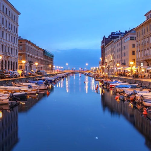 Trieste, Italy - Canal evening