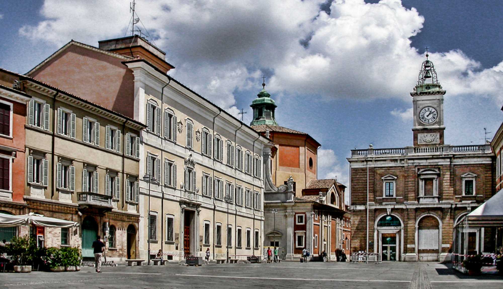 Ravenna, Italy - Piazza del Popolo e Residenza Comunale (1)